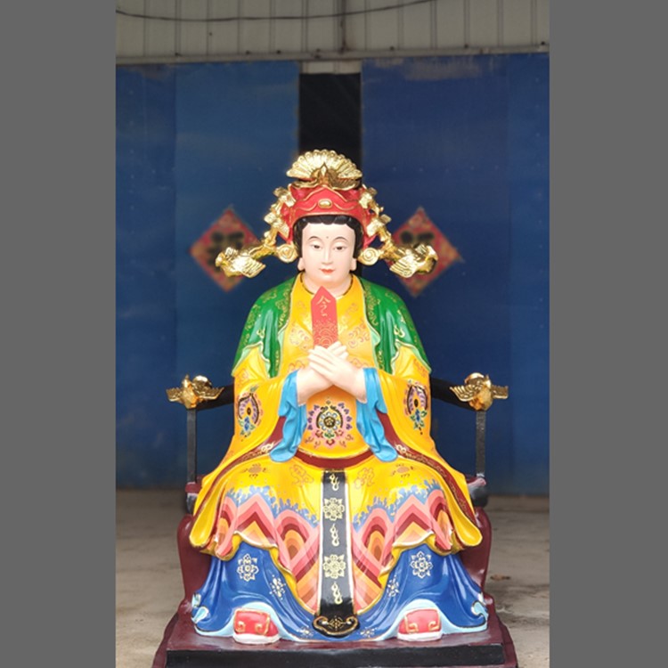 无生老母娘传说三极老母佛像十二老母神像寺庙摆放