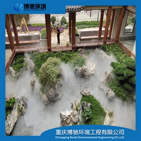 售楼部园林雾喷系统  效果好 放心使用