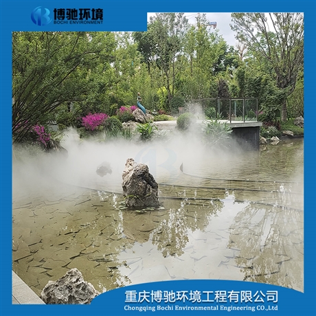 濕地公園景觀人造霧設(shè)備效果