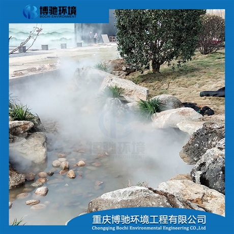 房地產(chǎn)霧森造景效果