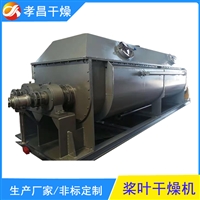 空心桨叶干燥机 工业生化污泥干化设备  30平方钢厂污泥烘干