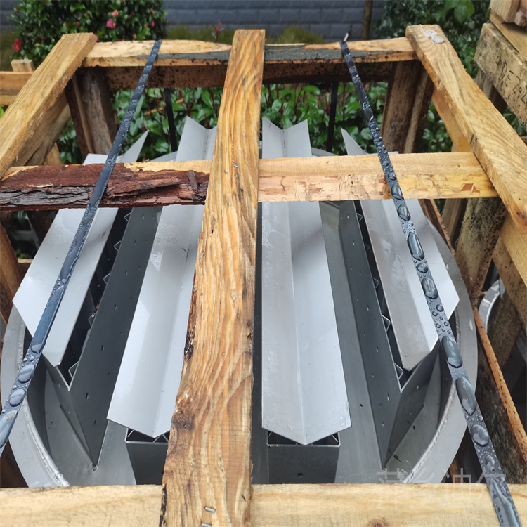 脱HFP塔 金属槽盘式液体分布器 不锈钢填料支撑 塔内件