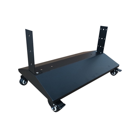 批发加厚移动带滑轮灯箱底座双面户外立式落地灯箱底座源头厂家