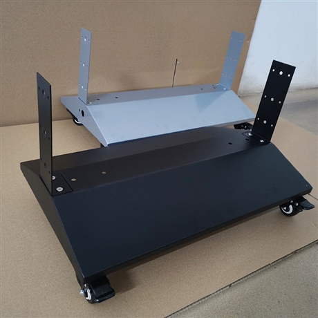 批发加厚移动带滑轮灯箱底座双面户外立式落地灯箱底座源头厂家