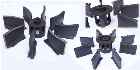高铬抛丸机叶片 韧性高耐磨性强 来样定制