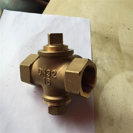 浩然阀门x14w黄铜丝扣三通旋塞阀