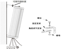POE供电有源音柱 监控配套有源防水音柱 海康POE供电有源音柱