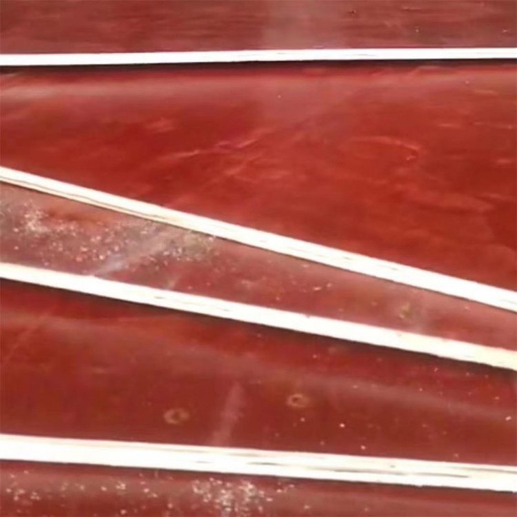 红模板硕硕木业酚醛镜面建筑模板高强度施工建筑覆模板