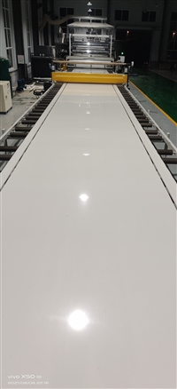 金纬机械PVDF板材生产线 三辊挤压板3-20mm厚度 产量高
