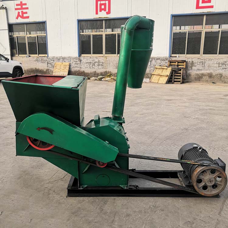 花生秧磨糠机 沙克龙地瓜秧锤片式打糠机 锤片式玉米秸秆粉糠机