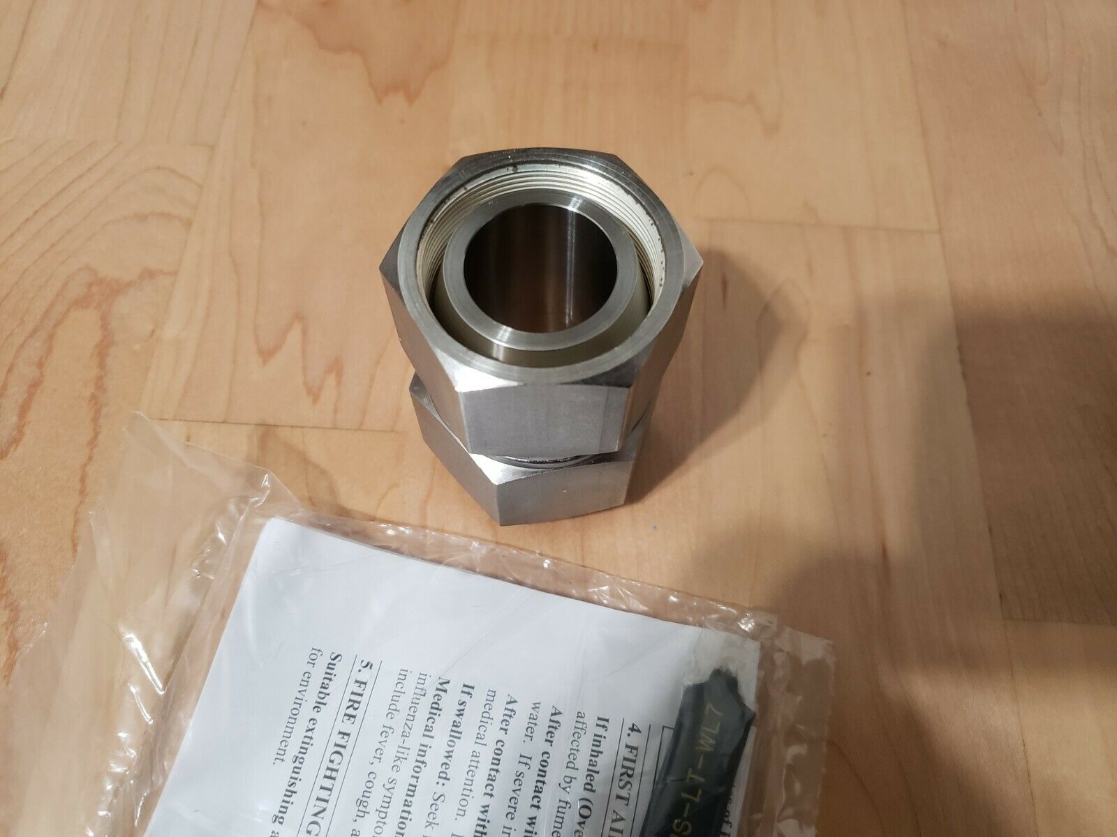 世伟洛克直通孔口接头swagelok卡套转换接头