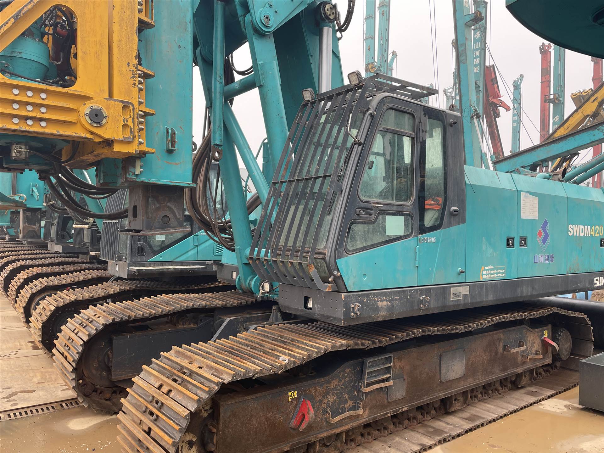 出售一台二手山河智能360h旋挖钻机