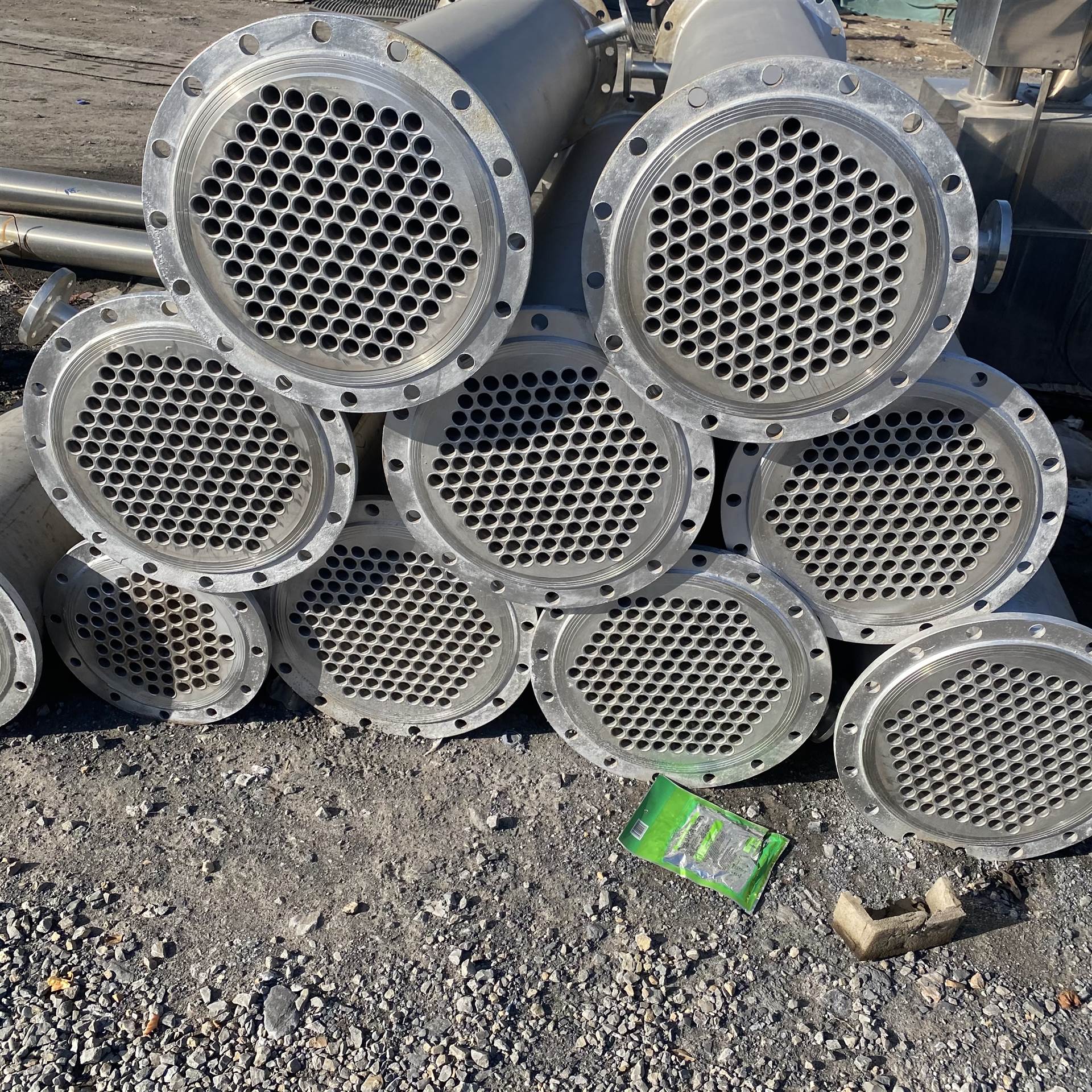 供应2030平方石墨冷凝器30平方不锈钢冷凝器