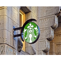 LED标牌标识屏 室内品牌logo显示屏 LED广告灯箱