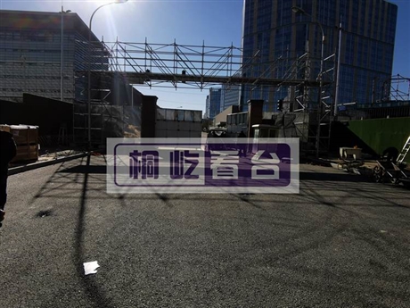 奥会速滑馆装配式看台租赁搭建