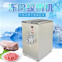 冷冻丸子绞肉机 全自动冻肉绞肉机 冻肉加工设备
