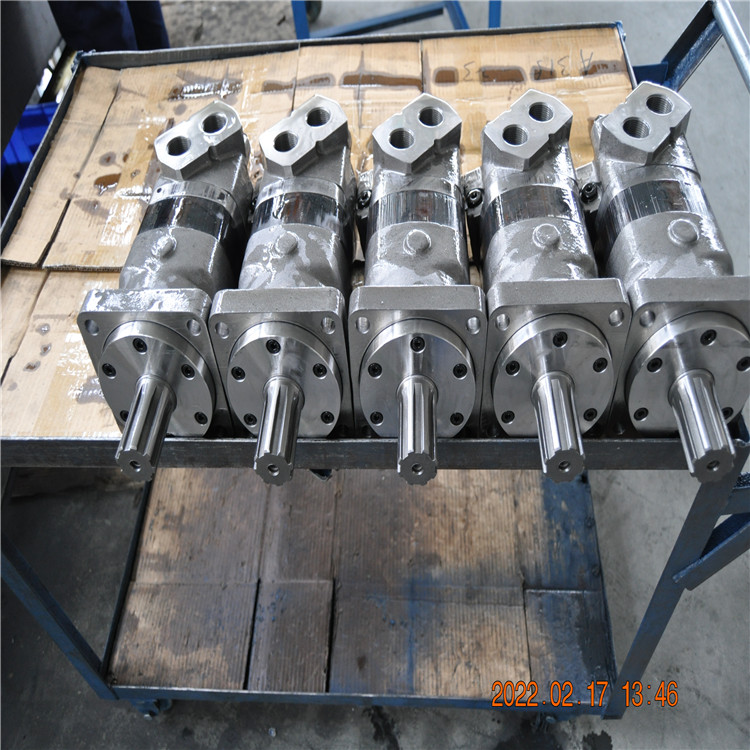 回转减速液压马达小吨位随车吊回转马达吊车提升马达尚工