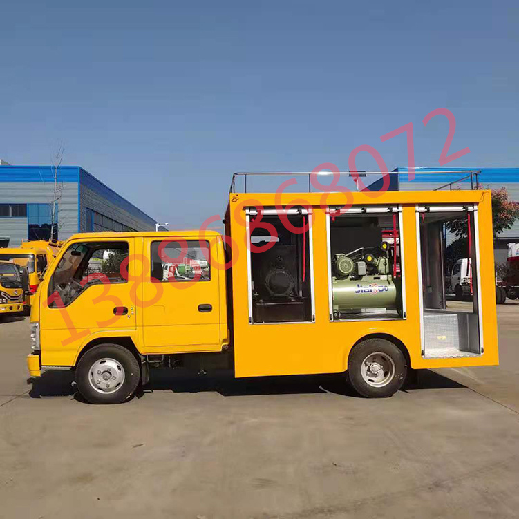 移动应急照明车配雅马哈16kw发电机4组400w升降照明灯离地高度可达6米