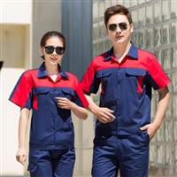 嘉定透气工作服定做厂家 车间工作服定制 夏季工作服男女装价格