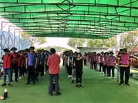 崇明县堡镇伸缩遮阳蓬 移动雨棚搭建 定做12M跨度推拉蓬厂家