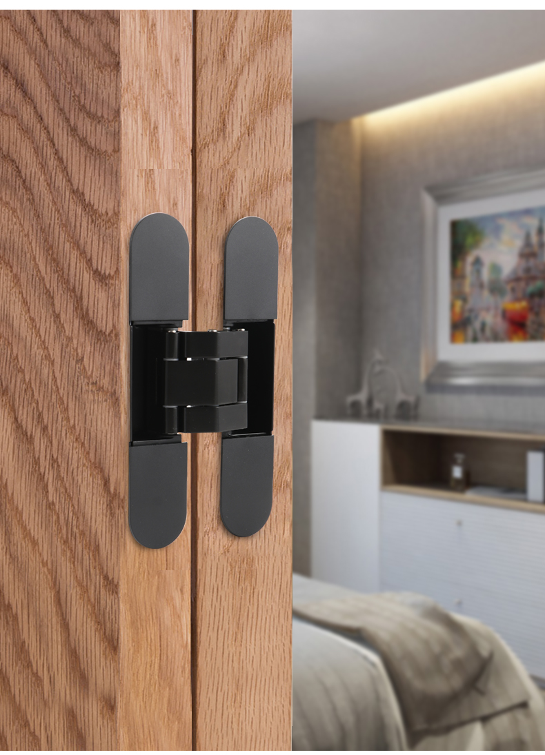 ahandle隐形合页13528十字铰链180度开合