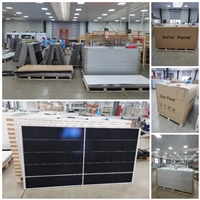 540W545W550W山东单晶太阳能电池板 光伏车棚安装