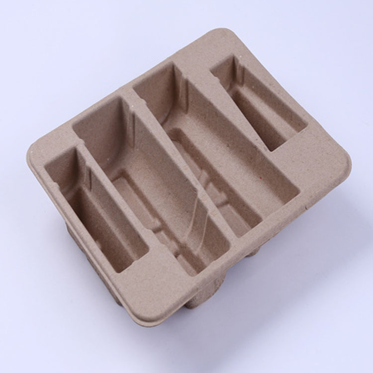 纸托 洗面奶纸托包装可降解瓦楞纸材质干压工艺厚度2.