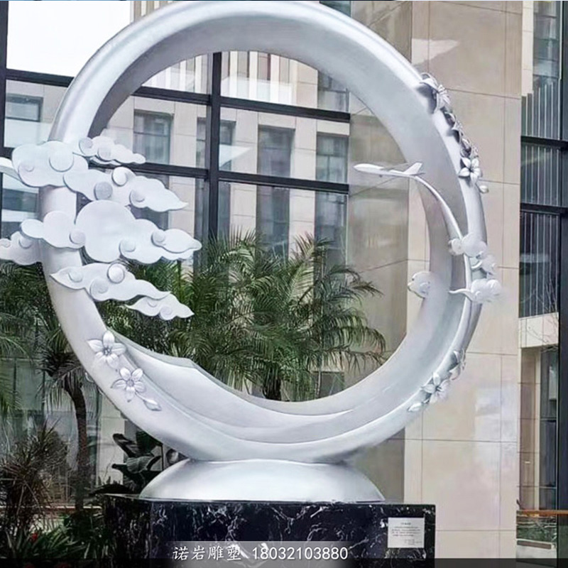 重庆镜面不锈钢月亮雕塑不锈钢雕塑加工质量保障