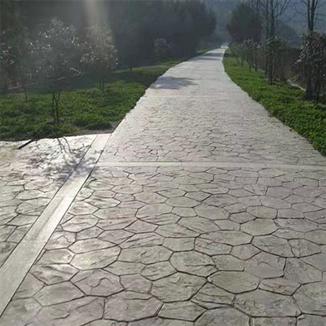彩色壓花地坪 六安仿石壓花地坪 合肥藝術壓花地坪