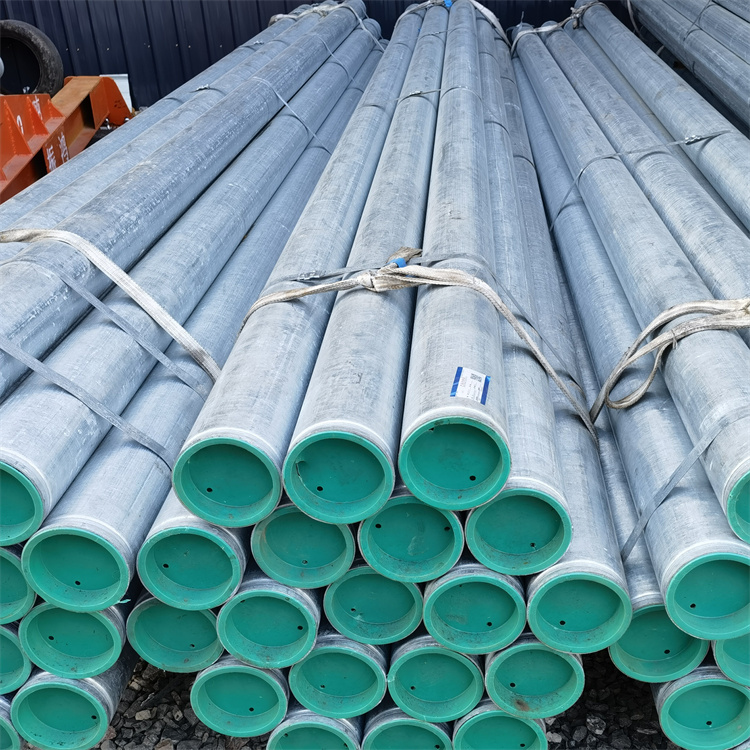 天创牌钢塑复合管冷热水供水用衬塑管dn100钢塑管q235b材质