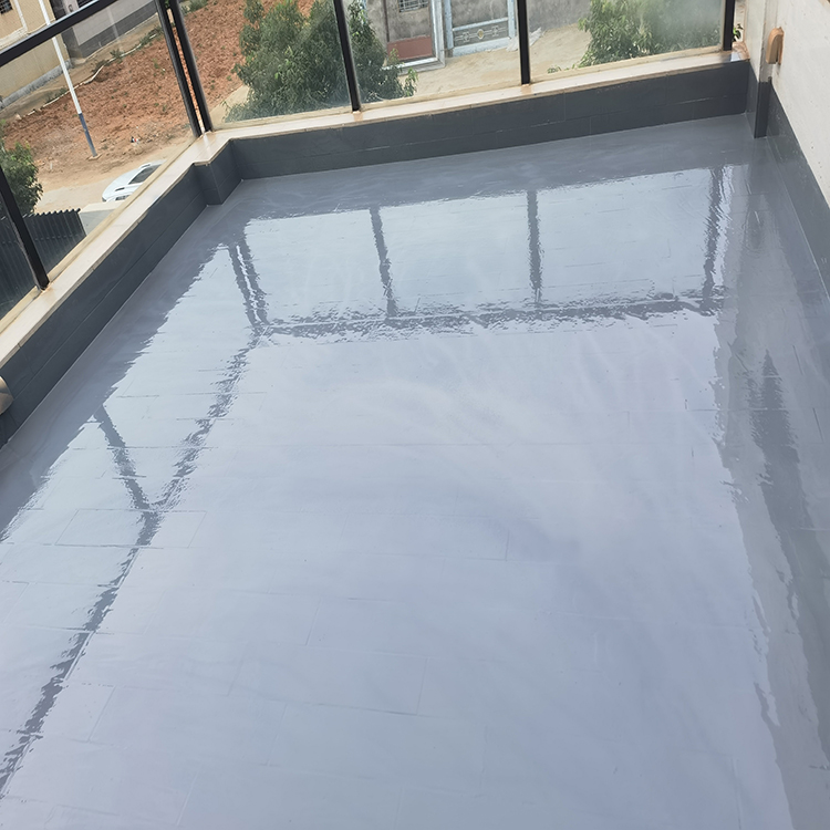 户外露天防水修复 阳台防水防腐改色翻新 天冬灰色聚脲材料