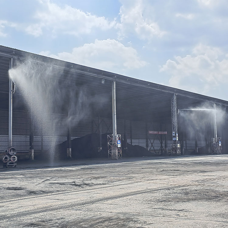 重庆道路扬尘喷雾降尘治理重庆卓翌高压雾喷喷淋降尘设备公司