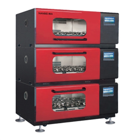 HNYC-202T立式大容量叠加式恒温培养摇床 触摸屏恒温摇床 恒温培养振荡器