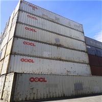 物資倉庫冷藏集裝箱 海運陸運集裝出售 榮奧集裝箱