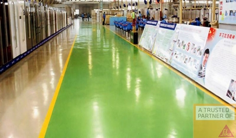 浏阳西卡水性聚氨酯 西卡聚氨酯砂浆地坪漆 食品车间地面漆