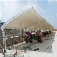 如东大豫镇推拉式遮阳蓬 电动伸缩遮雨棚 小区电瓶车停车棚搭建