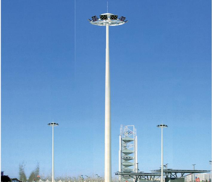 陕西高杆灯厂家西安华冠路灯厂接受各种灯头造型定制