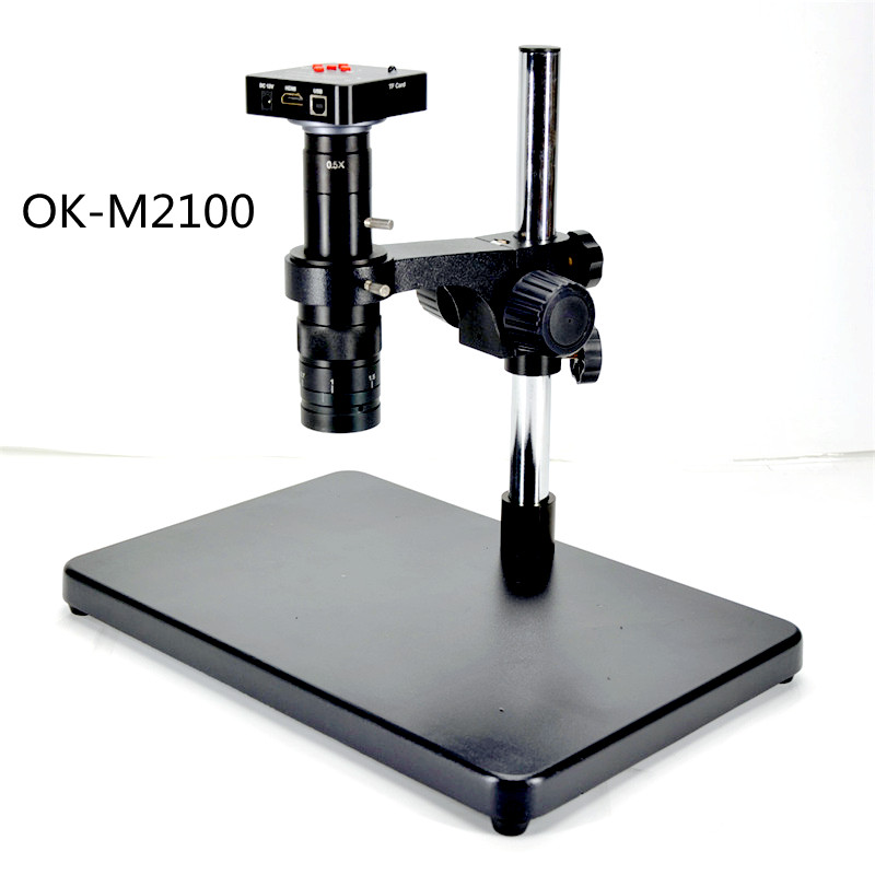 视频显微镜200倍放大高清电子显微镜光学高倍维修用工业okv2100