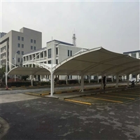 学校自行车停放蓬 鸿禧电瓶车篷施工 海曙区白云街道停车棚搭建