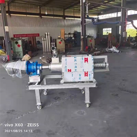 糞便干濕分離機固液分離器 螺旋擠壓機 糞便干濕分離機牛糞固液分