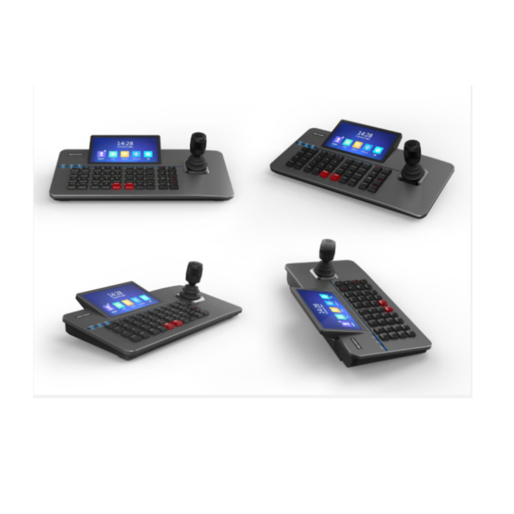 DS-1105K 海康威视7英寸触摸屏幕网络控制键盘 解码上墙