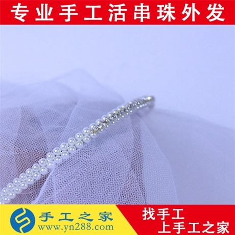 遼寧省撫順市水晶發(fā)箍發(fā)放手工活都是從哪拿貨的