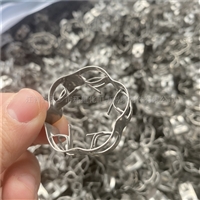 萃取精馏塔304材质金属梅花环型扁环填料