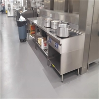 中山巴斯夫地坪漆 聚氨酯砂浆材料施工 中央厨房车间地面 水性环保