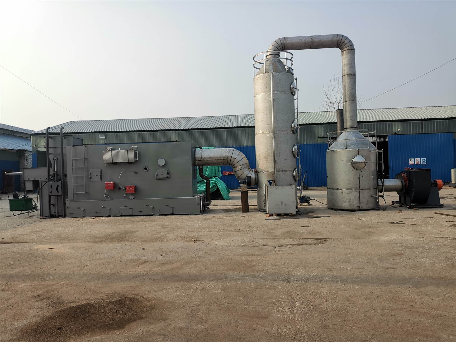 工业垃圾往复炉排炉