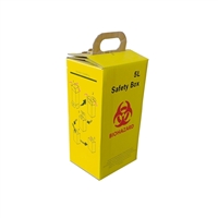 利器盒锐器盒针头收纳盒、安全盒、纸质垃圾桶、针头收纳盒、牛皮纸利器盒医疗垃圾盒折