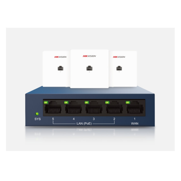 DS-3WS05P+WA12T/3-E 海康威视全千兆面板AP套装