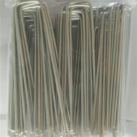 u型地钉镀锌u型钉防草布地布钉草坪草皮钉u型固定园艺钉u型钉价格