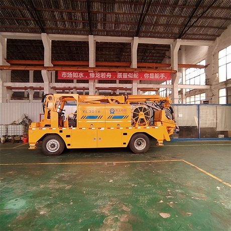 初期支護(hù)噴漿機(jī) 車載式濕噴機(jī)操作教學(xué)