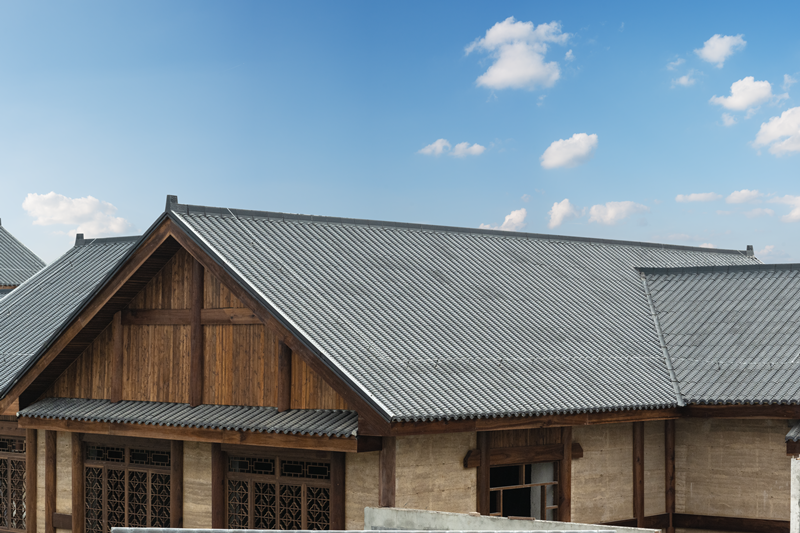 提供小青瓦,筒瓦,琉璃瓦等,适合于中式三合院,四合房建筑